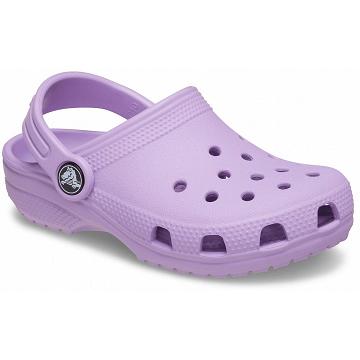 Crocs Classic Girls' Clogs Pink / Purple | Australia 1587QMAZ